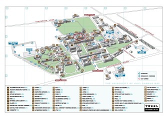 Map of Hull Campus
